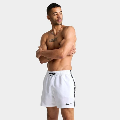 Men's Nike Swim Tape Logo 5" Volley Shorts