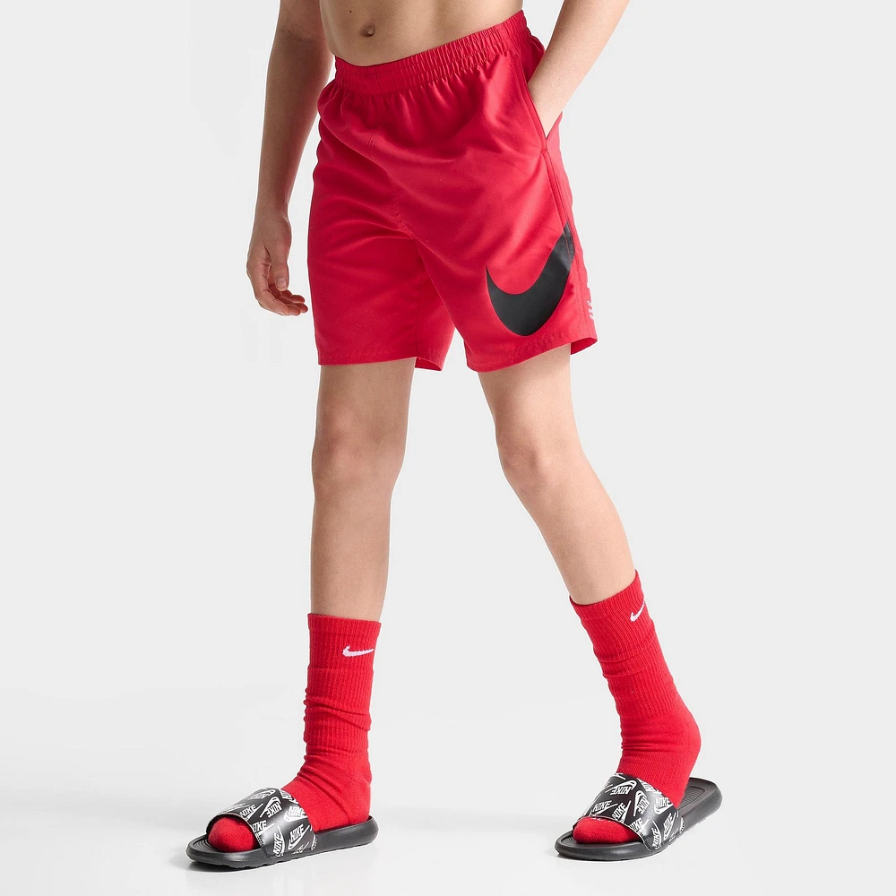 Boys' Nike Essential Stacked Lap Shorts