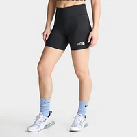 Women's The North Face High-Waisted Logo Biker Shorts