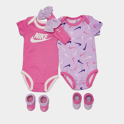 Girls' Infant Nike Swooshfetti 5-Piece Box Set