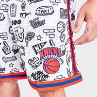 Mitchell & Ness Knicks Doodle Swingman Shorts