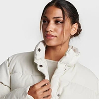 Women's Pink Soda Sport Cropped Puffer Jacket