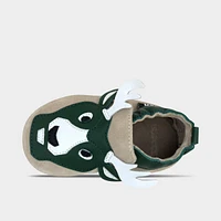 Infant Robeez Milwaukee Bucks NBA Fear The Deer Soft Sole Casual Shoes