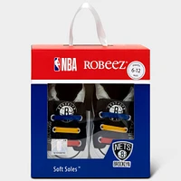 Infant Robeez Brooklyn Nets NBA Soft Sole Casual Shoes