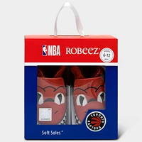 Infant Robeez Toronto Raptors Mascot NBA Soft Sole Casual Shoes