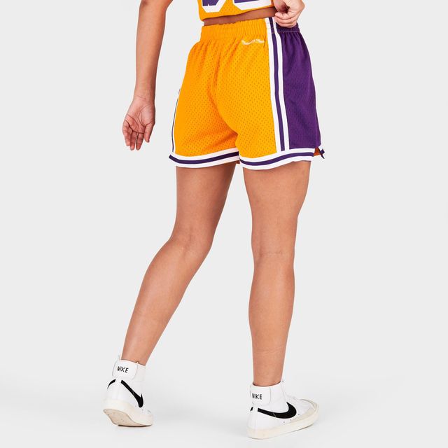 Toronto Raptors Mitchell & Ness Women's Jump Shot Shorts - Purple