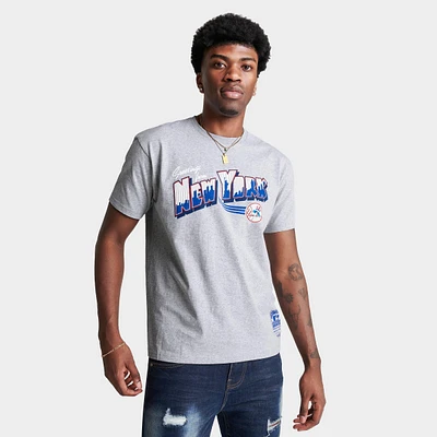 Men's Mitchell & Ness New York Yankees MLB Greetings Graphic T-Shirt