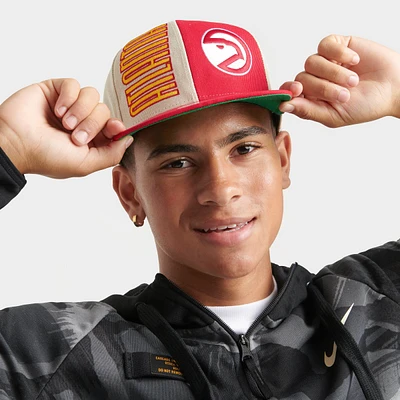 Mitchell & Ness Atlanta Hawks NBA Pop Panel Snapback Hat