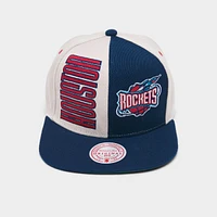 Mitchell & Ness Houston Rockets NBA Pop Panel Snapback Hat