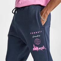 Men's Sonneti London Stack Graphic Cargo Jogger Pants