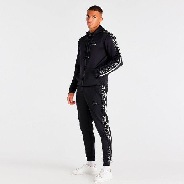 mens nike tape poly tracksuit