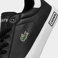 Big Kids' Lacoste PowerCourt Casual Shoes