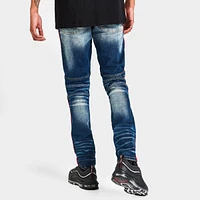 Men's Supply & Demand Side Stripe Distressed Jeans