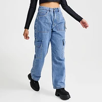 Women's Supply & Demand Superior Denum Cargo Pants