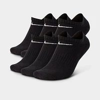 Nike Everyday Cushioned Training No-Show Socks (6-Pack)