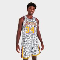 Mitchell & Ness Shaquille O'Neal Los Angeles Lakers Men's 2001-02 Swingman Jersey