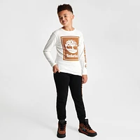 Kids' Timberland Box Frame Long-Sleeve T-Shirt