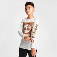 Kids' Timberland Box Frame Long-Sleeve T-Shirt