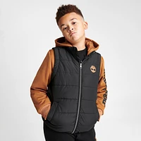 Boys' Timberland Full-Zip Hooded Hybrid Jacket