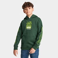 Kids' Vans Neon Flames Hoodie