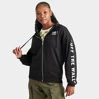 Women's Vans Extra Fun Checkerboard Oversized Full-Zip Hoodie