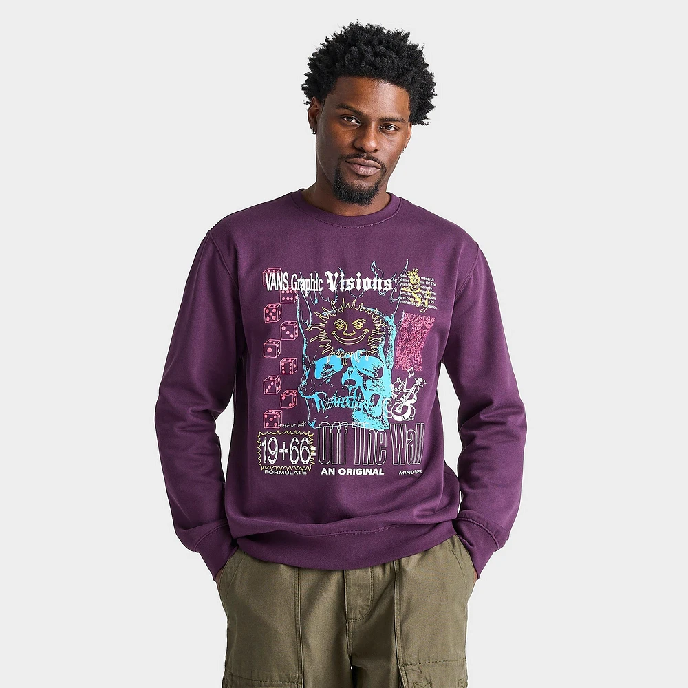 Men's Vans Visions Graphic Crewneck Sweatshirt