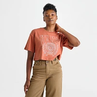 Women's Vans First Team Relax Crop T-Shirt