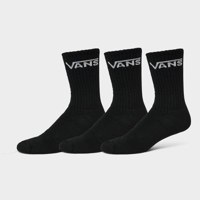 Vans Core 3-Pack Crew Socks (Size 9.5-13)