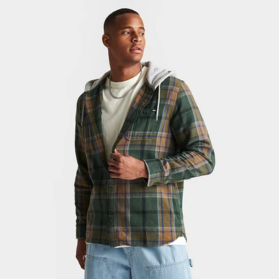 Vans Lopes Long-Sleeve Hooded Flannel Shirt