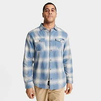 Men's Vans Monterey Button-Down Long-Sleeve Flannel Shirt