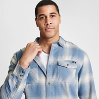 Men's Vans Monterey Button-Down Long-Sleeve Flannel Shirt