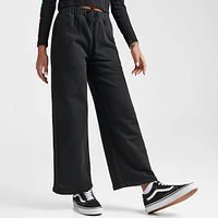 Girls' Vans Cropped Wide Leg Sweatpants