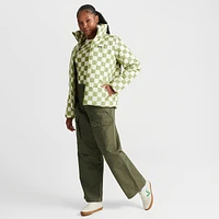 Women's Vans Foundry Checkerboard Print Puffer Jacket