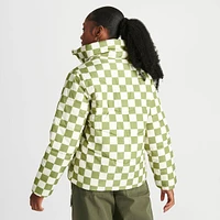 Women's Vans Foundry Checkerboard Print Puffer Jacket