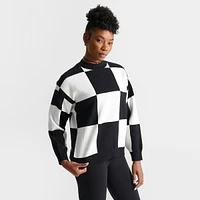 Women's Vans Vortex Checkerboard Sweatshirt