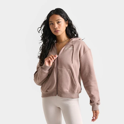 Women's New Balance Logo Full-Zip Hoodie