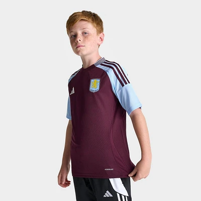 Kids' adidas Aston Villa Home Soccer Jersey