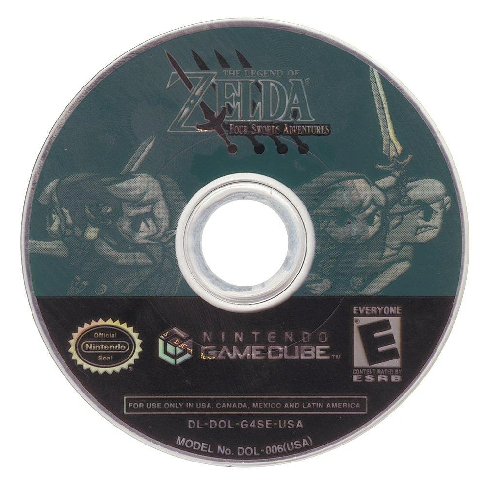 Nintendo The Legend of Zelda: Four Swords Adventures - GameCube | The  Market Place