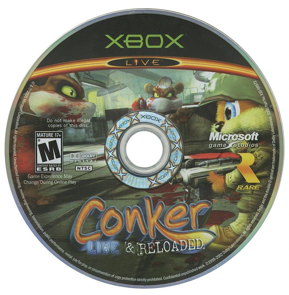 Conker: Live and Reloaded -  Xbox