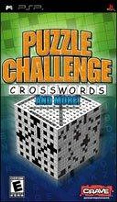 Puzzle Challenge Crosswords and More - Sony PSP