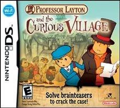 Professor Layton and the Curious Village - Nintendo DS