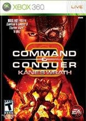 Command and Conquer 3: Kane's Wrath - Xbox 360