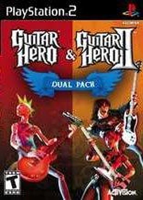 Guitar Hero & Guitar Hero II(2CD- PlayStation 2