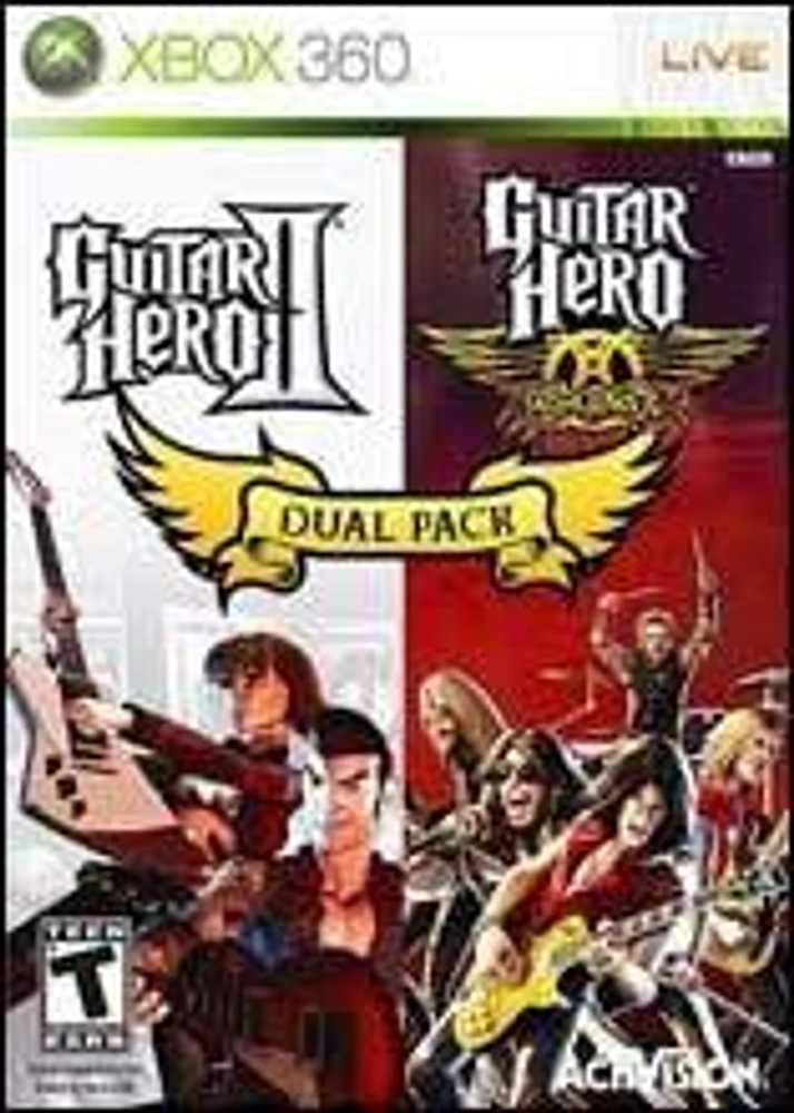 Guitar Hero 2 and Guitar Hero: Aerosmith Dual Pack - Xbox 360