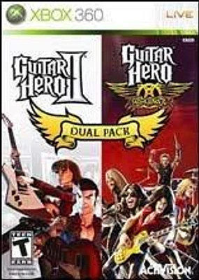 Guitar Hero 2 and Guitar Hero: Aerosmith Dual Pack - Xbox 360