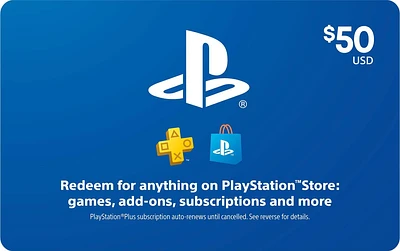 Sony PlayStation Store Gift Card