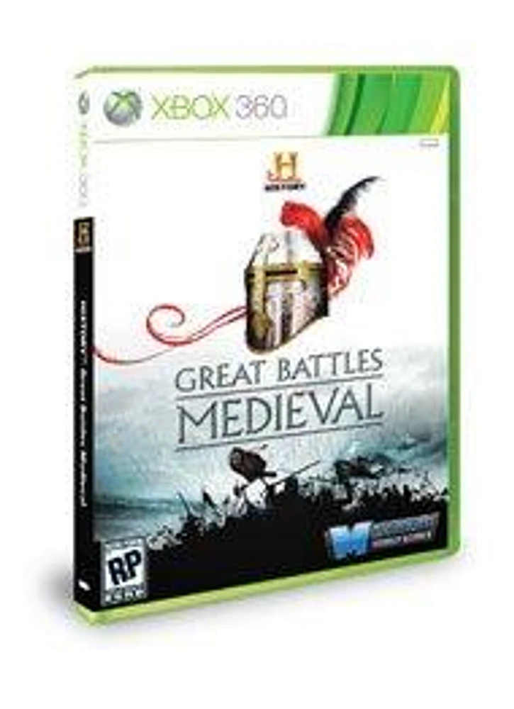 History Great Battles Medieval - Xbox 360