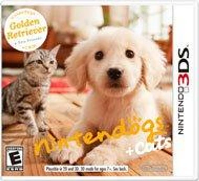 Nintendogs and cats: Golden Retriever and New Friends - Nintendo 3DS