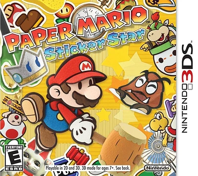 Paper Mario: Sticker Star - Nintendo 3DS