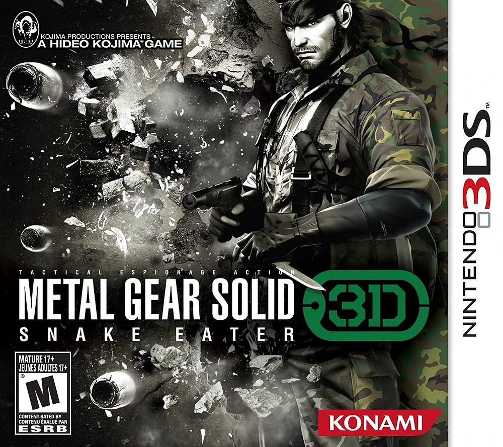 Metal Gear Solid 3D Snake Eater - Nintendo 3DS